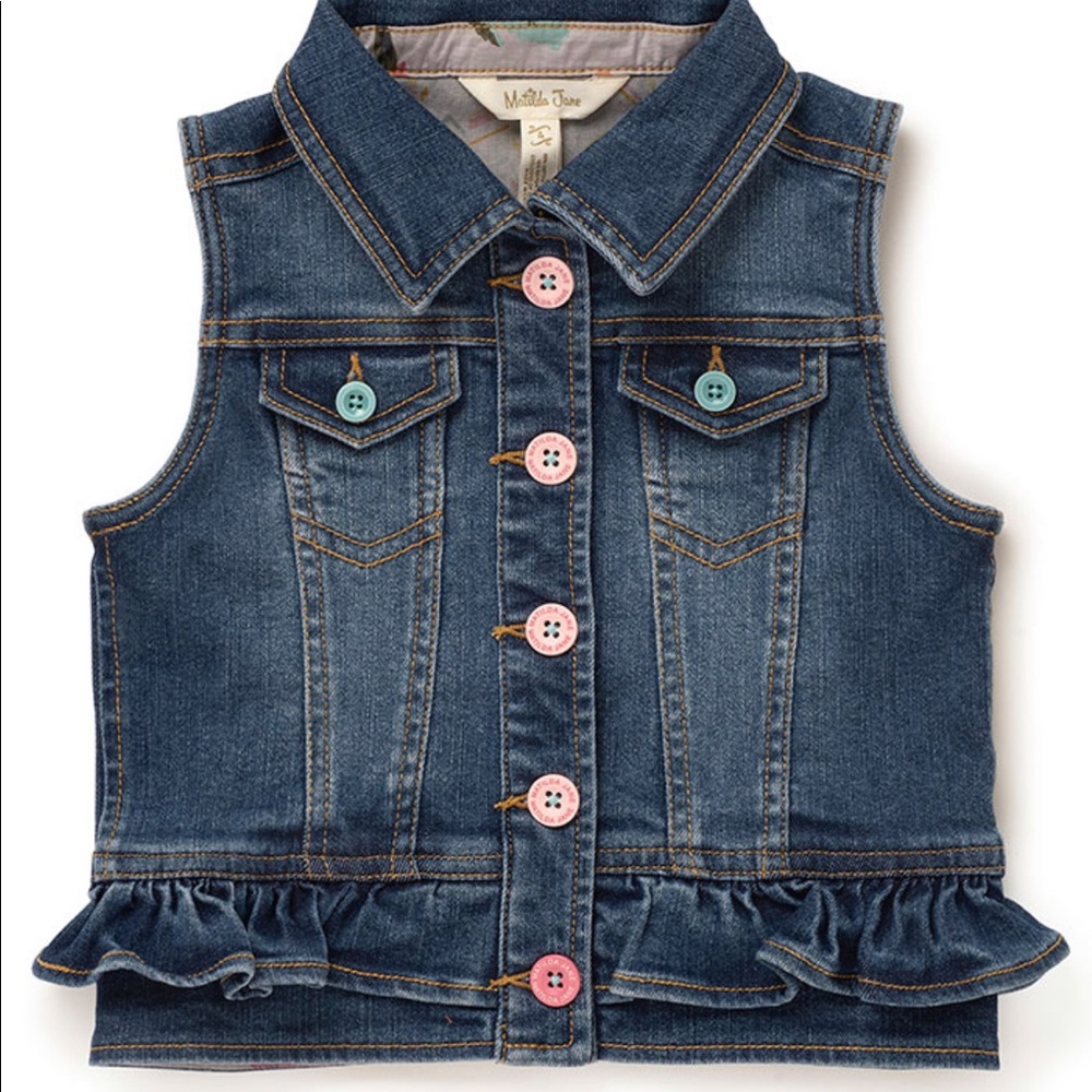 📌🆕 Matilda Jane • It’s True Denim Vest